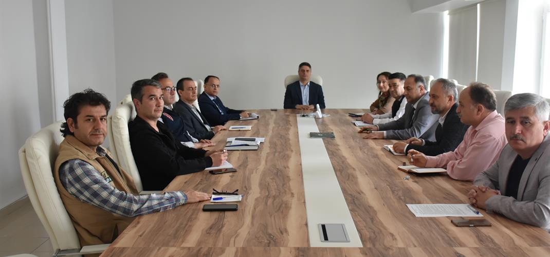 Aylık Şube Müdürleri Değerlendirme Toplantısı Yapıldı