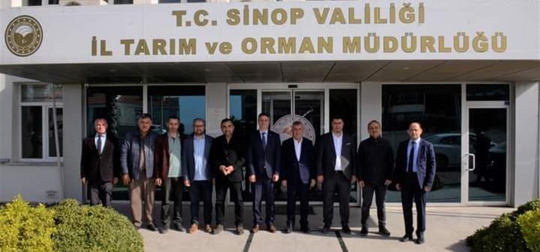 Ak Parti Sinop Millet Vekili Dr. Nazım MAVİŞ İl Müdürümüzü Ziyaret Etti.
